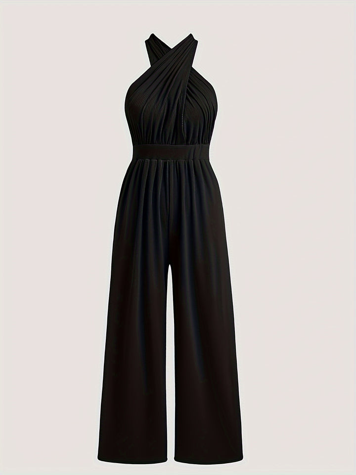 Demi Multi-wear Cross-tie Jumpsuit