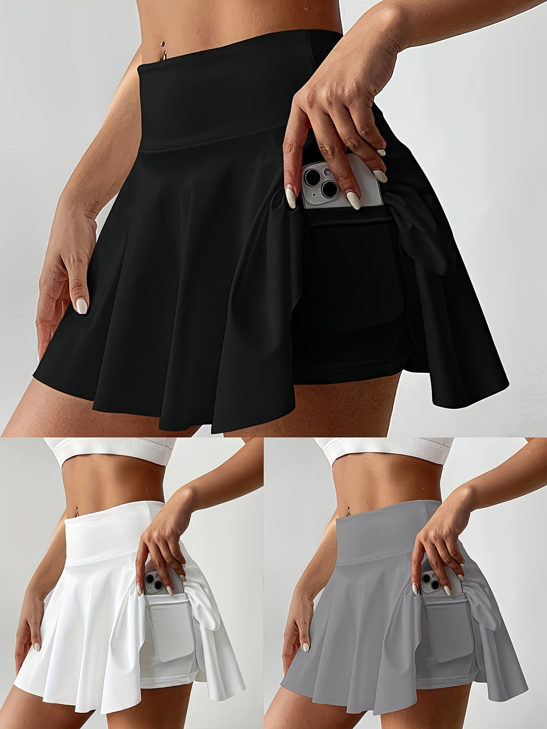 Ivy Aesthetic flared Skirt